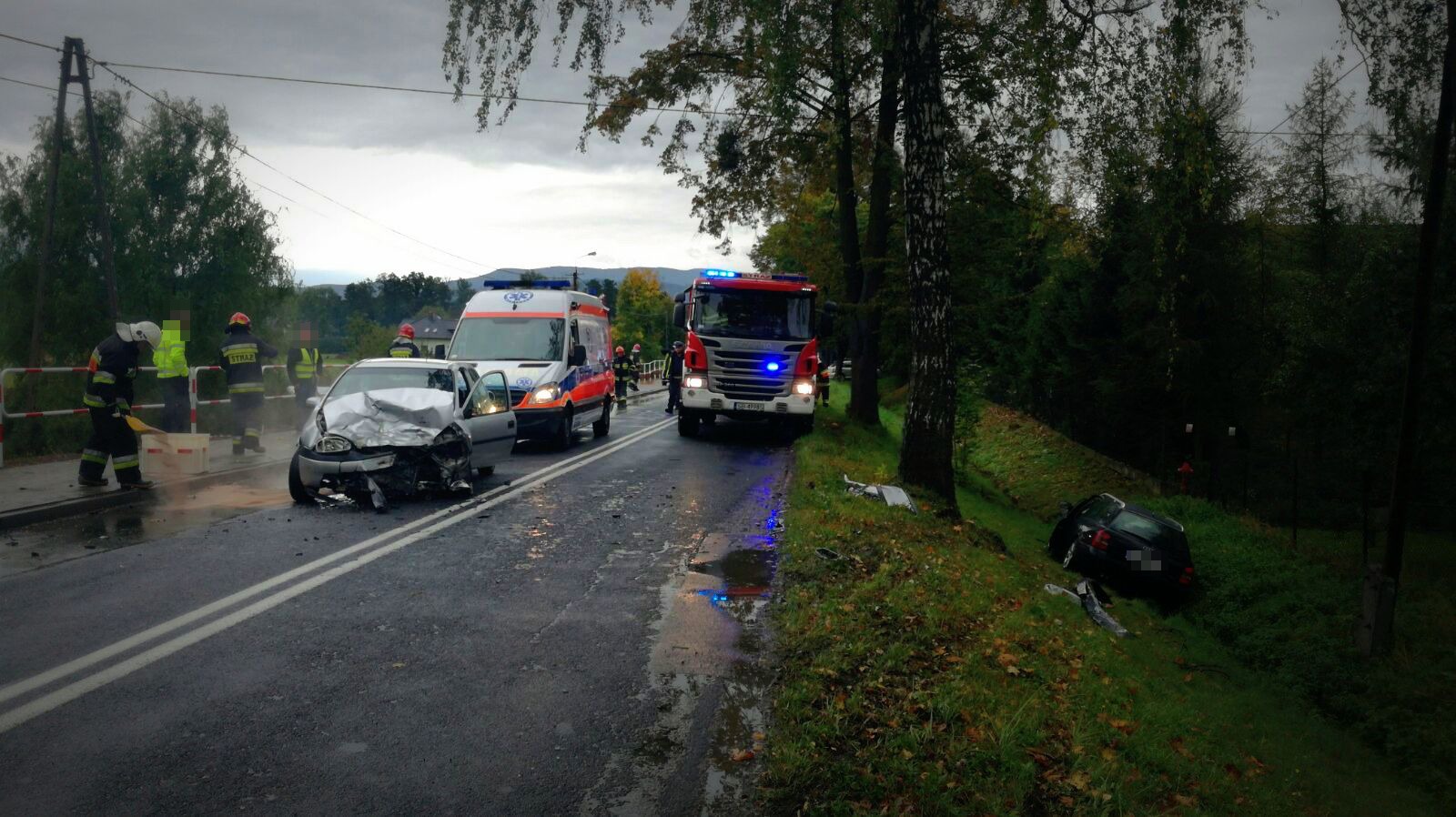 Bielskiedrogi Pl Zdj Cia Wypadek W Jasienicy Na Ul Strumie Skiej